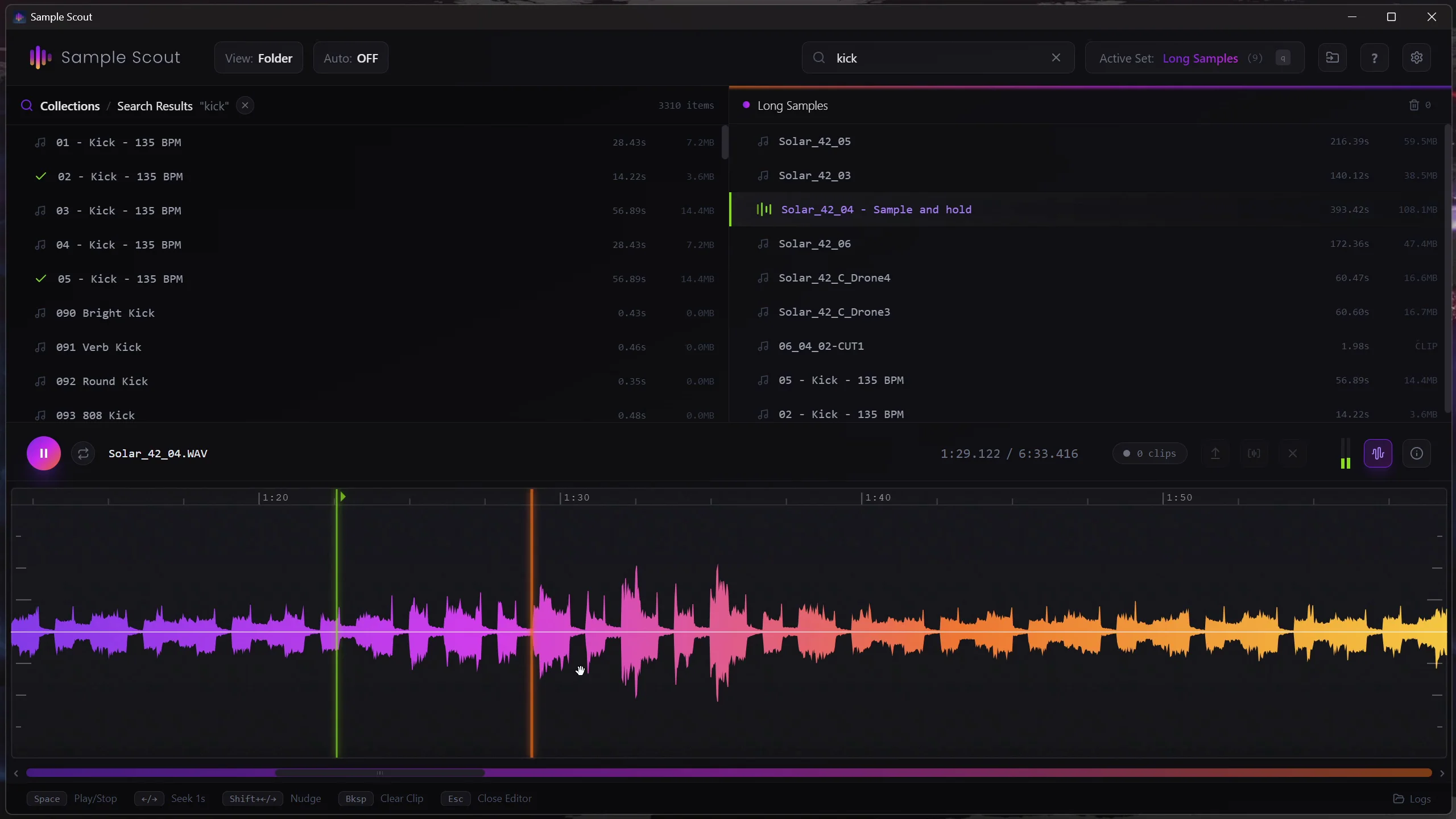 A simple built-in editor